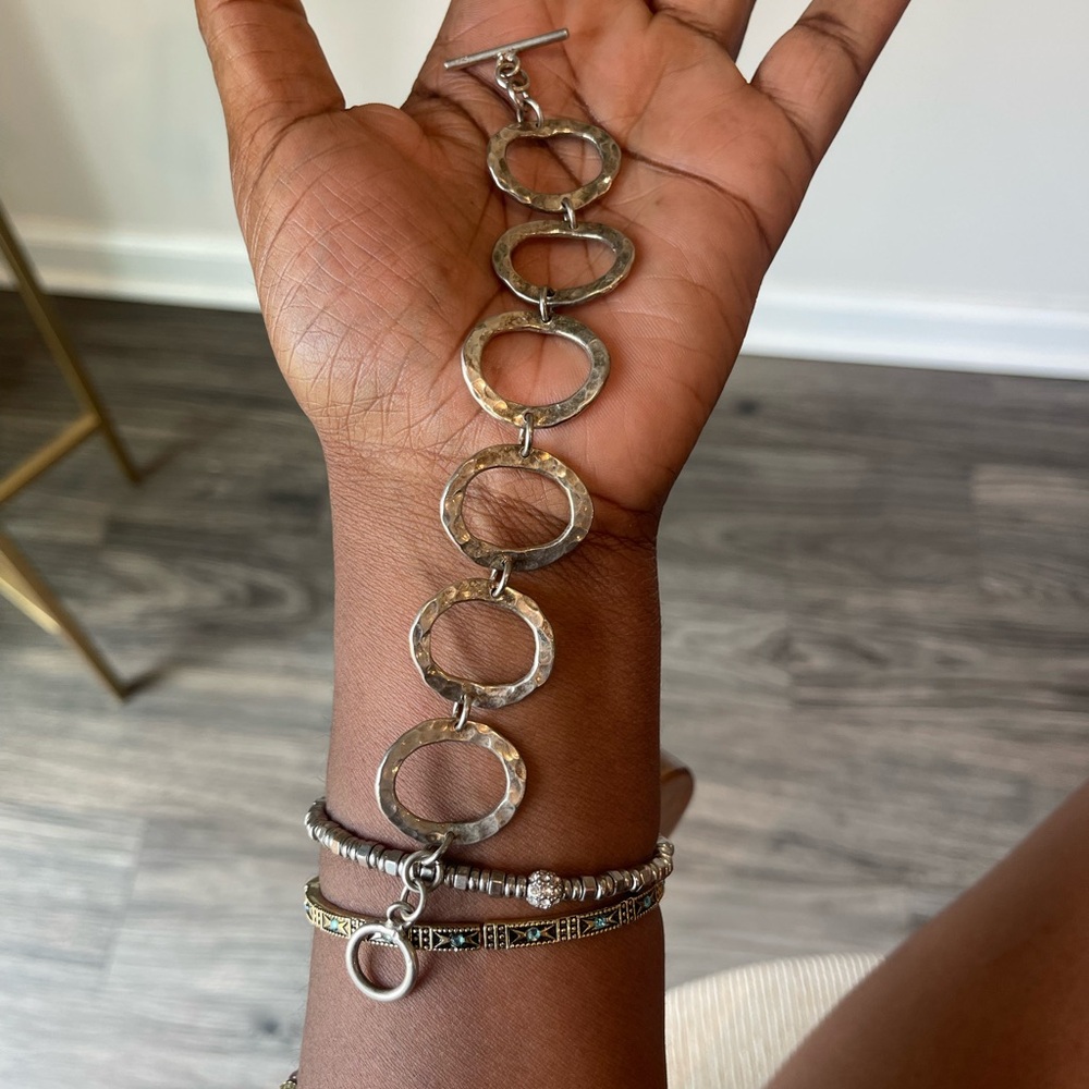 Sterling Silver Link Bracelet